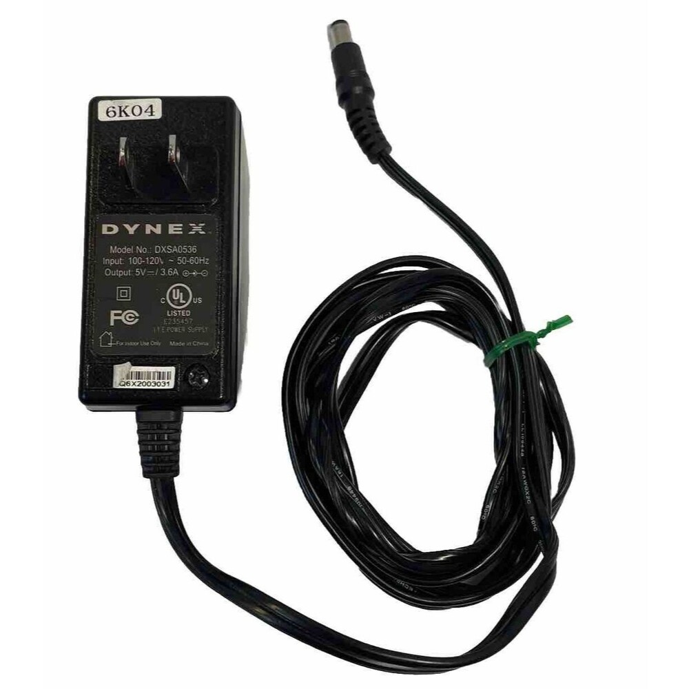 Dynex DXSA0536 AC Power Supply Charger Adapter Output 5V 3.6A 3600mA Charger